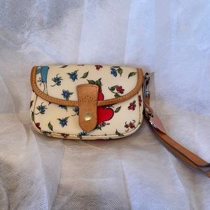 Dooney & Bourke Small Clutch with snap closure